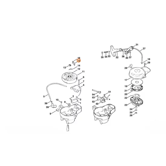 STIHL  Rygiel zapadkowy 4202 195 7200